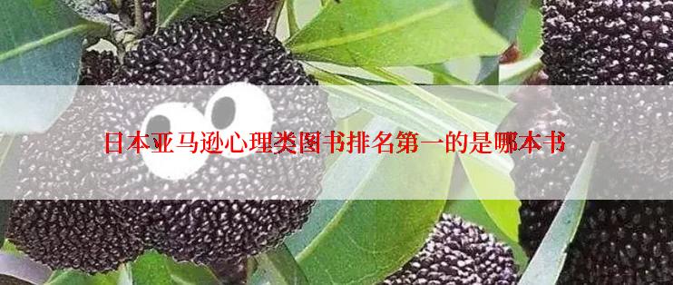 日本亚马逊心理类图书排名第一的是哪本书