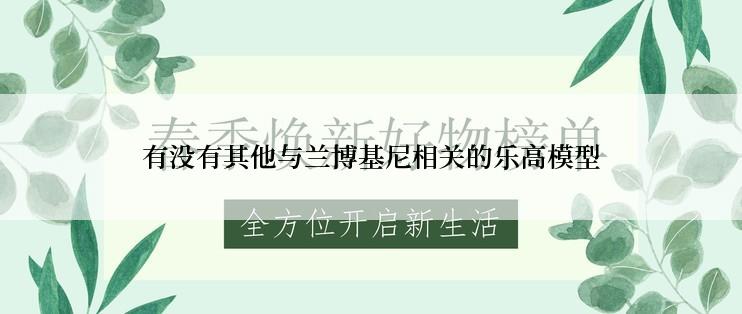 有没有其他与兰博基尼相关的乐高模型